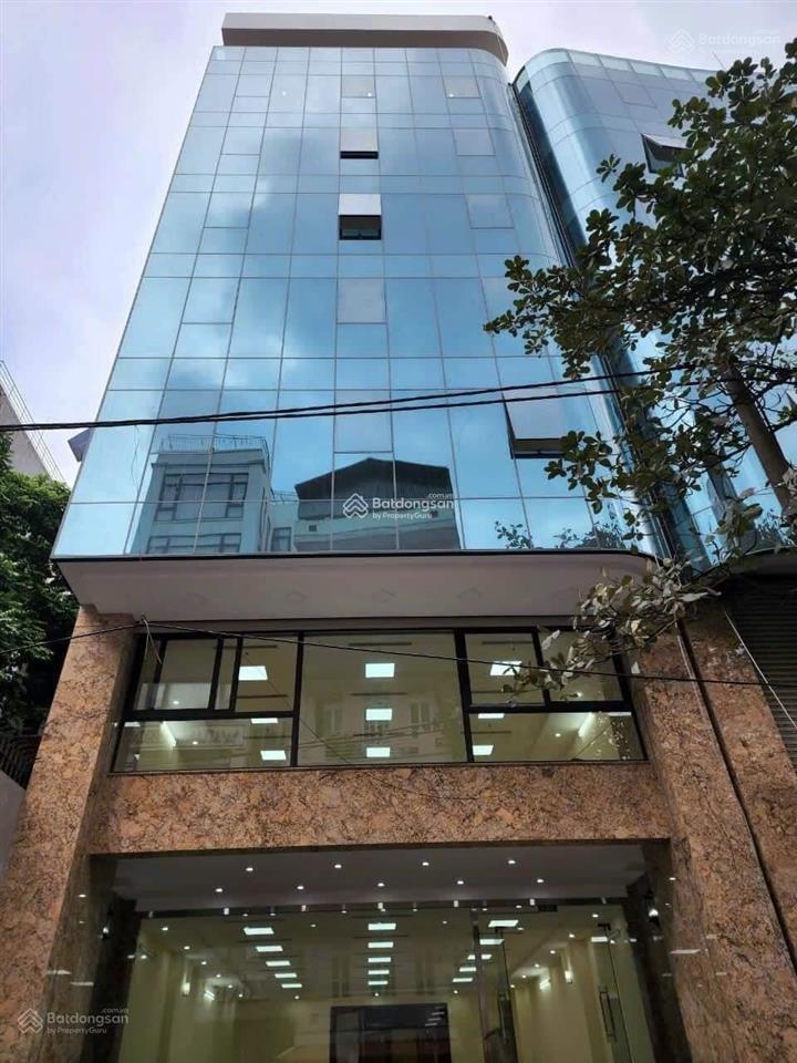 Bán tòa nhà mặt phố lạc long quân, tây hồ. dt sổ 95m2 x 7t, mt 6m. có hầm, gần hồ tây, 2 thoáng