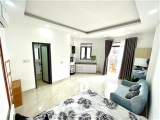 Căn hộ chung cư mini studio balcon full nội thất có thang máy ngay nguyễn thượng hiền phú nhuận