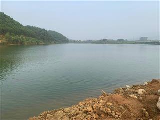 Lô đất bám hồ tự nhiên tại Yên Bình, Thạch Thất 1100m2