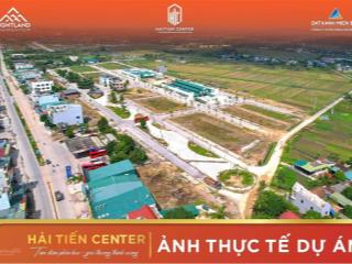 Bán đất nền dự án tại hải tiến center, giá 22,5 triệu / m2, sổ đỏ sang tên ngay  0961 979 ***