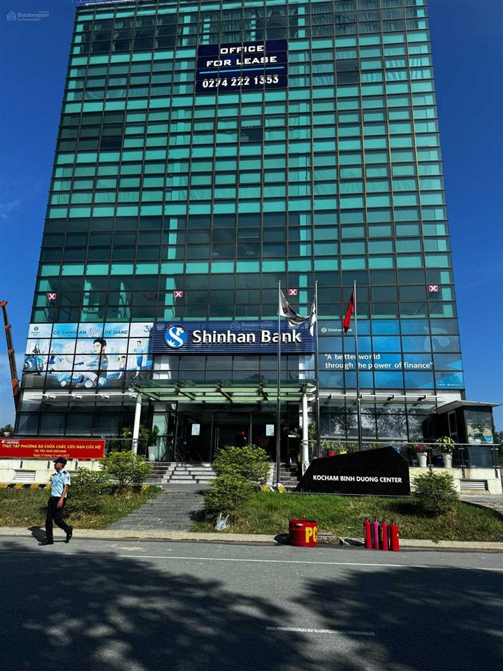 Cho thuê vp (office for lease)  tp mới tỉnh bình dương  miễn phí tiền thuê 02 tháng