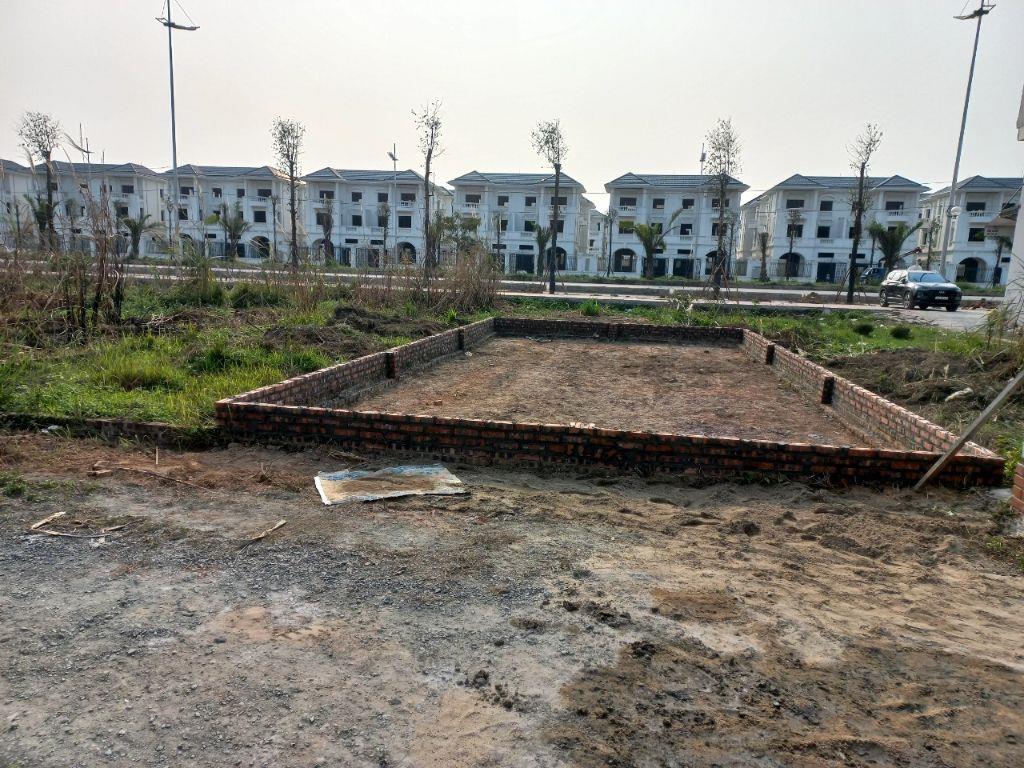 E bán lô đất dịch vụ siêu đẹp 77m2 mặt tiền 6. khu 4.5ha, mặt sau đường vành đai 3.5