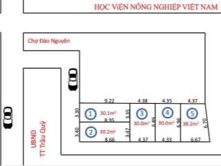 Chính chủ gửi bán lô đất, tdp trâu quỳ gia lâm