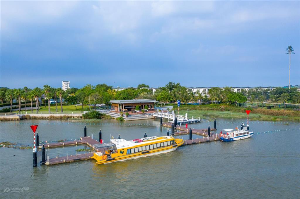 Hot! bán biệt thự song lập góc zone 4.2 giá 13.2 tỷ tốt nhất swanbay, vị trí rất đẹp gần clubhouse