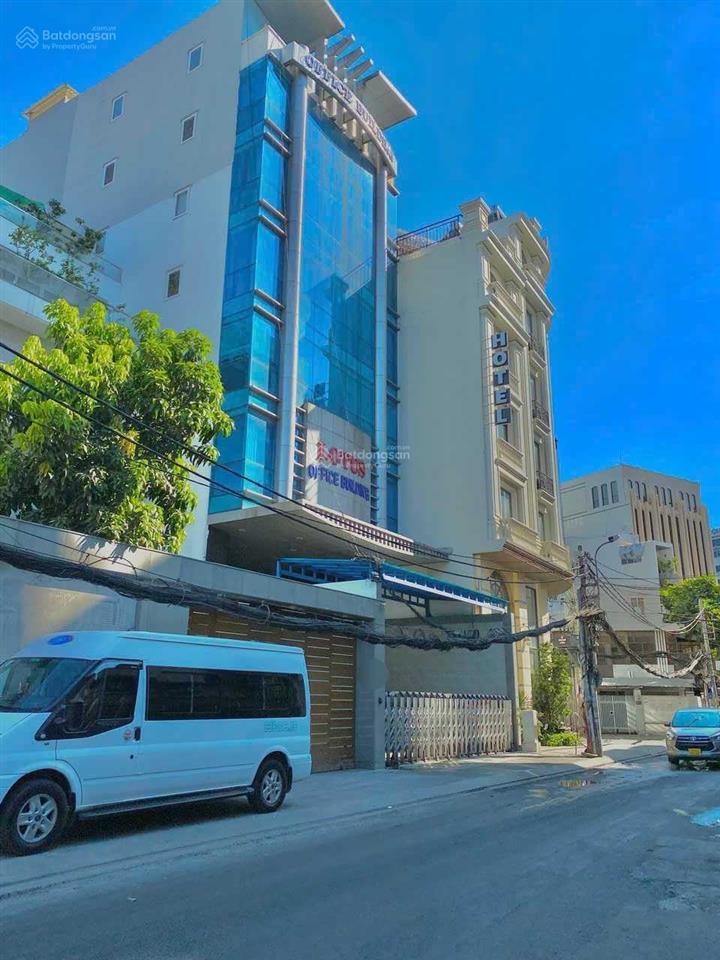 Bán tòa nhà văn phòng vip mt cửu long p. 2 tân bình. 9x30m, hầm 8 tầng. sát sân bay tân sơn nhất