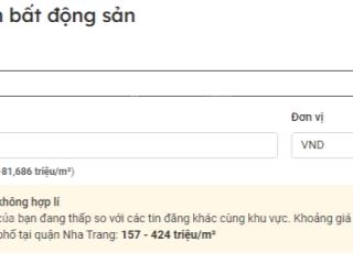 Bán nhà góc 3 mặt tiền đường định cư, tân lập, nha trang, khánh hòa