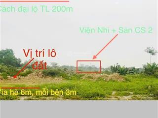 Lô đất đấu giá gần viện nhi và viện sản 2