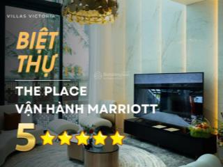 Biệt thự the palace view sông cổ cò đầu tư đẳng cấp, thu nhập 60 triệu/tháng, marriott vận hành