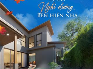 Bán biệt thự khoáng nóng tự nhiên ven đô hà nội, diện tích từ 132m 460m