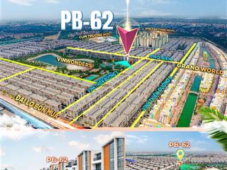 Shophouse phố biển 2 mặt tiền duy nhất view hồ tại vinhomes ocean park 3,  0336 643 ***