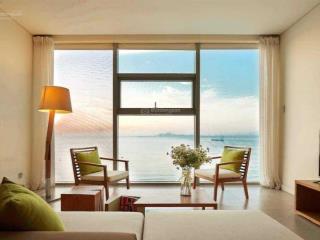 Căn hộ fusion suites, 62m2 view trực biển, sổ hồng lâu dài, full nội thất, giá sụp hầm còn 3,x tỷ