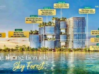 Bán căn hộ sky forest, 2 phòng ngủ, 83 m2 có 20 m2 sân vườn, giá tốt