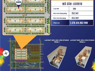 Chỉ từ 400tr sở hữu căn hộ 2pn, view công viên, cạnh sun world lớn nhất miền bắc, nhận nhà t2/2025