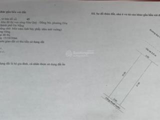 Bán lô đất đường 10m5 nam hòa xuân sạch đẹp  block b2.7 lô 2x.