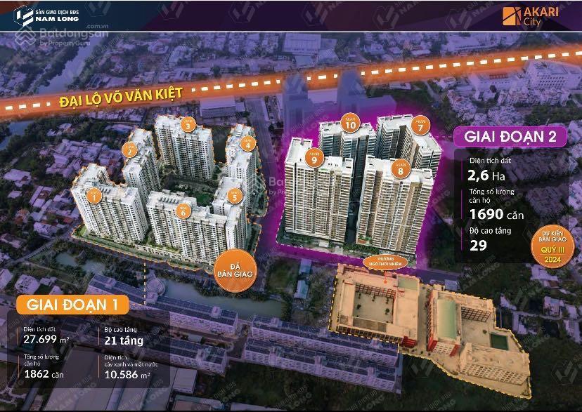 Chính chủ bán lỗ vốn căn hộ akari phase 2  61m2 |2pn. giá 3.690 tỷ |sổ sẵn  sẵn pass xem nhà
