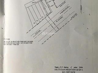 Siêu phẩm góc 2mt đường cô bắc, p.col, quận 1 4,2x18mtrệt lầu. qhxd mới cao 7 tầng