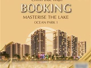 Nhận booking đợt 1 masteri the lake view biển hồ và công viên 28 hecta.  0936 047 ***