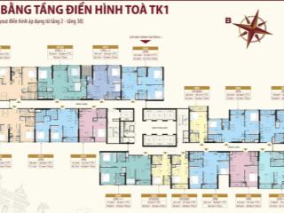 Căn góc tonkin 1. siêu hiếm mới có căn nhượng lại. 2 ngủ 2 vệ sinh, tầng đẹp, hướng mát