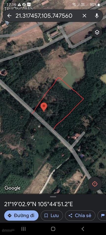 6500m2 mặt tiền đường bê tông xe công gần thung lũng thanh xuân và flamingo venus đại lải