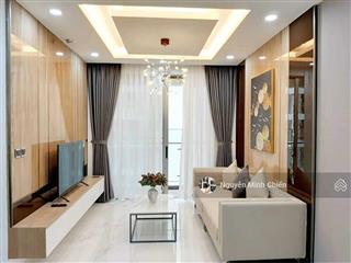 Cho thuê căn e6 2pn midtown  phú mỹ hưng, dt 91m2, full nt, có ô xe hơi, giá 26 triệu/tháng