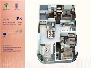 Hot!! 5 căn 3pn 100m2 giá tốt nhất the opus one. chỉ 7.435 tỉ. hàng cđt. vinhomes grand park