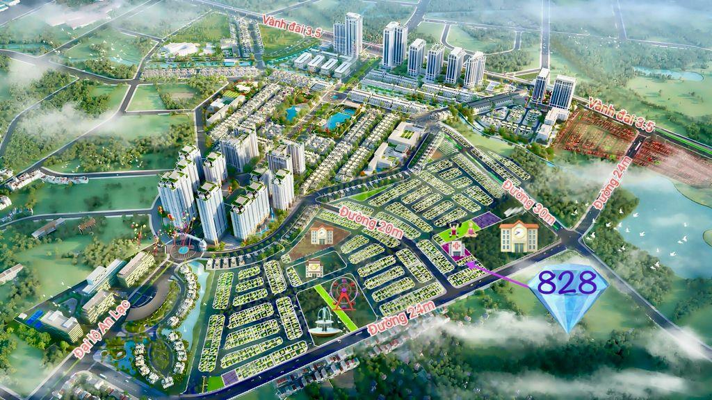 E bán nhanh lô S= 72m2 KĐT mới Vân Canh-Hoài Đức-Hà Nội