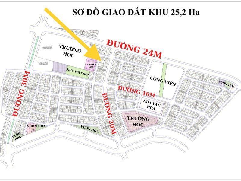 E bán nhanh lô S= 72m2 KĐT mới Vân Canh-Hoài Đức-Hà Nội