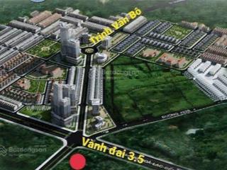 Duy nhất 01 lô góc 46m2 khe thoáng khu 1,7ha, view vườn hoa, giáp ngay nút giao Trịnh Văn Bô, SĐCC