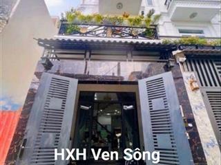 Nhà chính chủ hxh ven sông, full nội thất 58m2*4tầng, 4pn, 5wc, lê đức thọ gò vấp giá hơn 6 tỷ