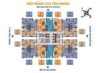 Chính chủ bán căn ct4 yên nghĩa tầng trung đẹp 101m2 3pn giá tốt nhất