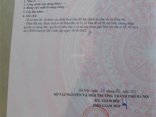 Chính chủ bán đất thổ cư ngã ba quốc lộ 23 thôn thường lệ, xã đại thịnh, mê linh, hà nội