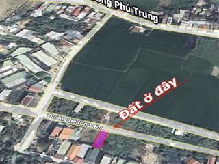 bán đất ngay đường Phú Trung đường oto giá chỉ 12tr Vĩnh Thạnh Nha Trang 0985451850