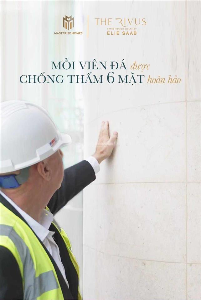 Dinh thự ven sông the rivus  121 căn trên toàn việt nam  thương hiệu elise saab chỉ ~ 280tr /m2