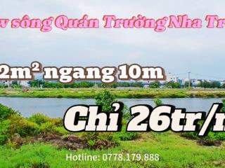 Bán 252m2 đất view sông Quán Trường Vĩnh Châu Vĩnh Hiệp