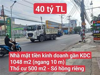 Cần bán đất giá 40 tỷ vnd tại đường 22/12, bình dương, diện tích 1048m2