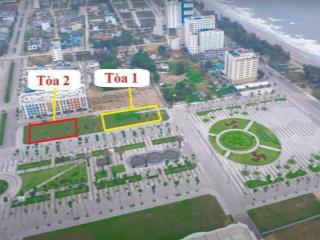 Bán căn góc 12b, 02pn tầng vip 16, view quảng trường pháo hoa, view biển the pathway sầm sơn