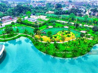 Bán lô biệt thự đơn lập 283m2 mặt hồ vinhomes green villas. có sân vườn, gara oto, bể bơi riêng