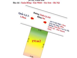 Bán đất mặt đường tỉnh lộ kinh doanh, giá chỉ 1x triệu