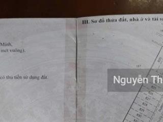 Chuyển nhượng gấp thổ cư khu dân cư 1/ ngắn dương công khi, tân thới nhì, dt 99.9m2 giá 1 tỷ 50tr