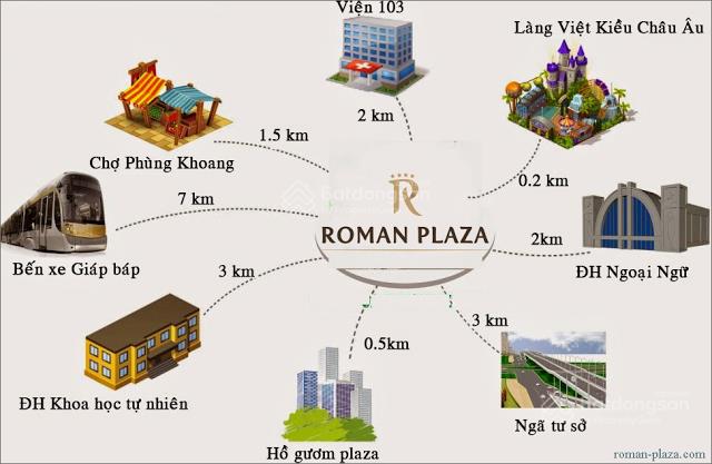 Bán biệt thự roman plaza hải phát, căn góc 3 mặt thoáng kiến trúc pháp siêu vip. 0914 102 ***