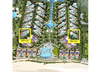 Bán cặp căn villa biển đối xứng, vị trí góc siêu đẹp, 486,4m2 tại ixora 1 hồ tràm
