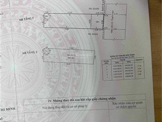 Bán nhà hẻm xe hơi thạch lam 4x17,5m trệt 1 lầu giá 6,7 tỷ còn tl