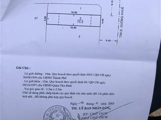 Bán nhà mt dương khuê (gần lũy bán bích) 4x19m trệt 1 lầu giá 10,2 tỷ còn thương lượng