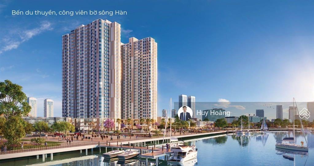 Dự kiến chỉ với 2,9 tỷ sở hữu căn hộ cao cấp sông hàn (45m2) full nt liền tường mua trực tiếp cđt