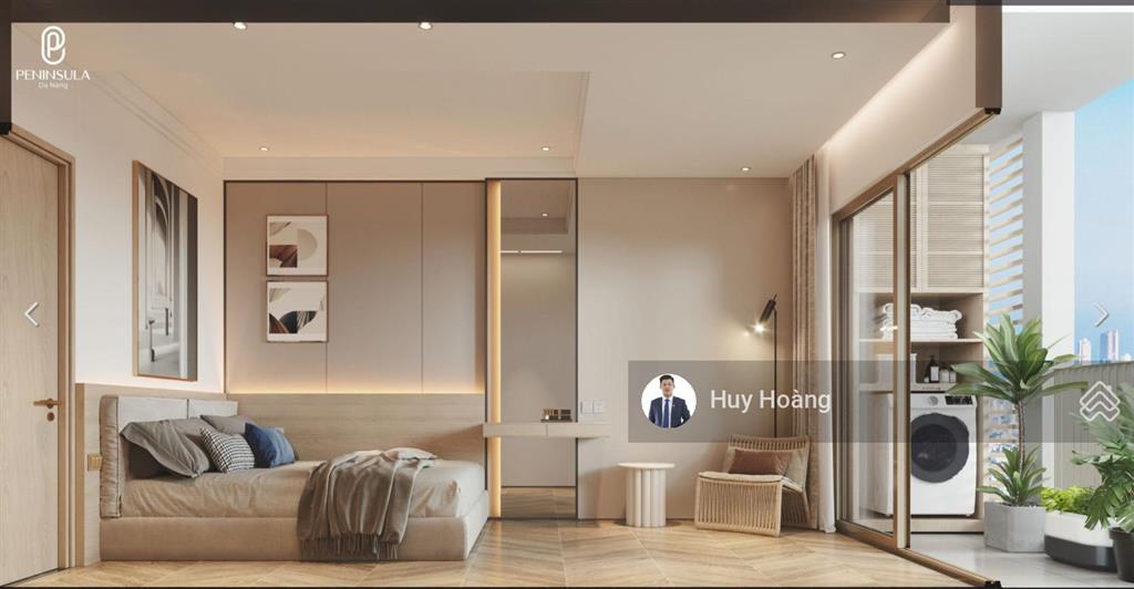 Sở hữu căn 1pn view biển hiếm có tại peninsula lý tưởng sống độc thân hoặc đầu tư sinh lời cao