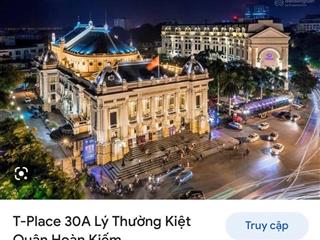 Bán ch vip, tòa t place  30a lý thường kiệt, vt kim cương. dt 57,5m2  giá 14.3 tỷ.  0946 887 ***