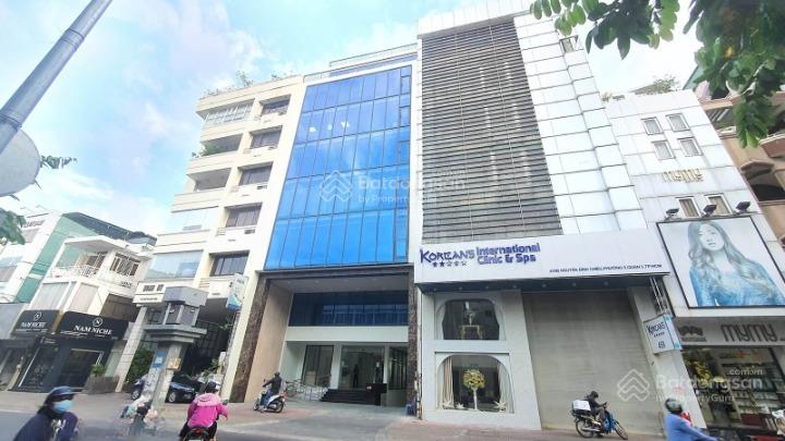 Cho thuê tòa nhà văn phòng nguyễn đình chiểu, phường 5, quận 3, dt 12x30m. hầm trệt 6 lầu.