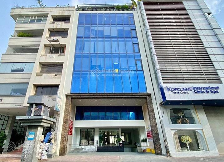 Cho thuê tòa nhà văn phòng nguyễn đình chiểu, phường 5, quận 3, dt 12x30m. hầm trệt 6 lầu.