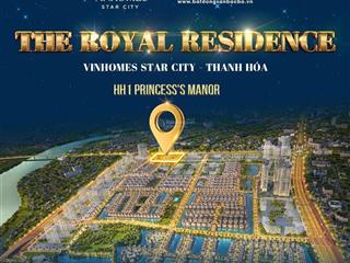 Chung cư the royal residence  vinhome star city thanh hóa, quý căn đẹp nhất dự án