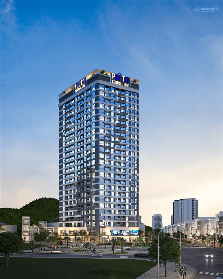 Phú tài central life căn hộ biển Trung tâm quy nhơn giá bán 34 triệu - 38 triệu /m2 đã có sổ đỏ